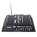 Robolife Lepy LP - 269S Bluetooth Hi-Fi Digital Stereo Amplifier Booster Radio 2 Channel for Car Home with Remote Control US Plug