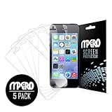 Empire Screen Protector Film [5-Pack] for Apple iPhone SE /5S / 5 / 5C, Clear