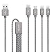 JASTEK 3Pack Charging Multi Cables