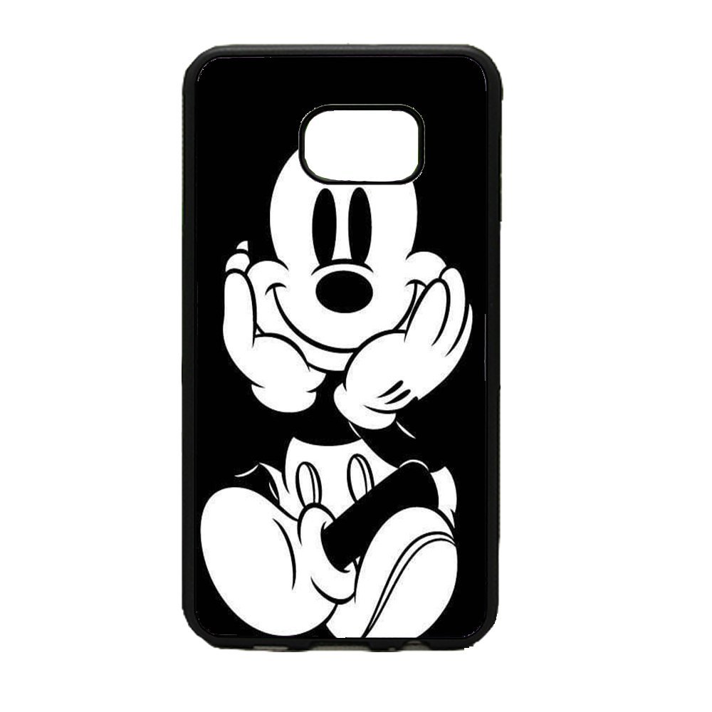 SUBLIMATION 2D Mickey Mouse TPU Case Cover Cute Sitting for Various Models Samsung Galaxy S7 Sticker Bomb