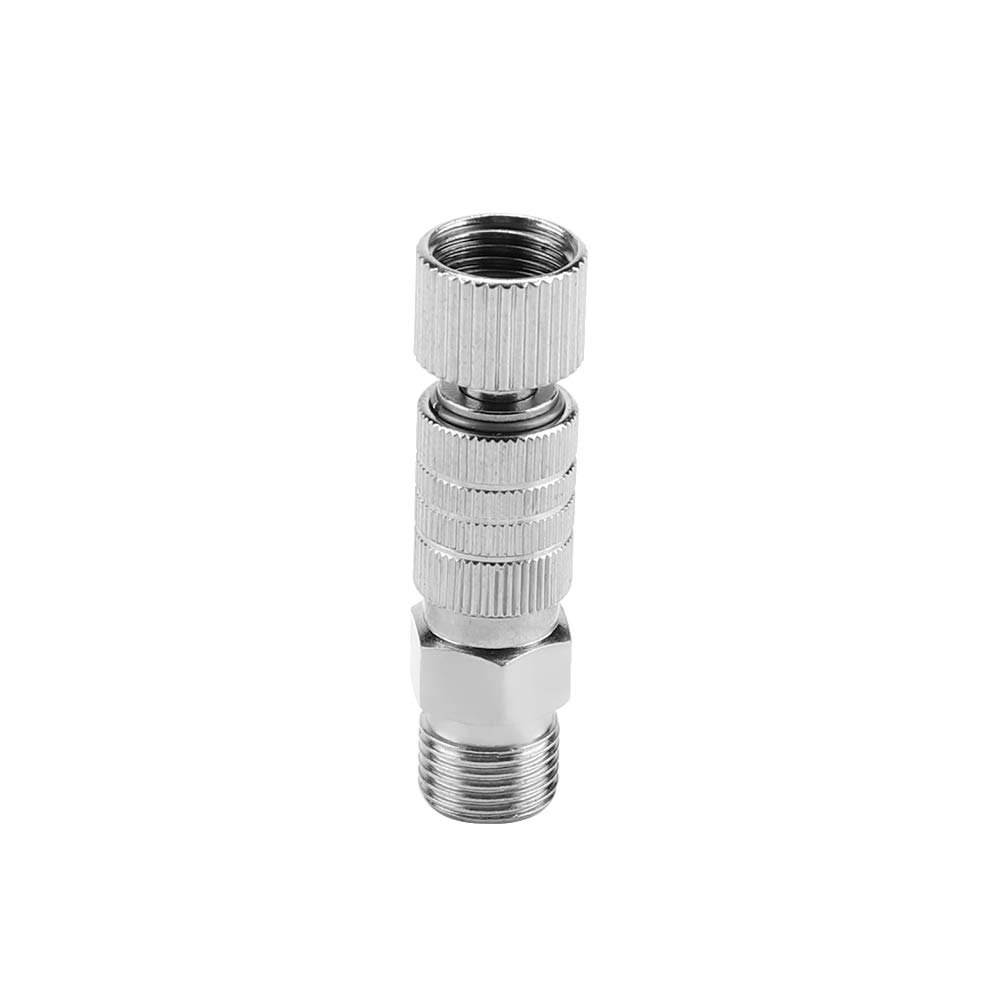 Yosoo Health Gear Airbrush Quick Release Adapter, Coupling Adapter Airbrush Horse Quick Connecter Set 1/8'' Fittings Part for Air Compressor and Airbrush Hose