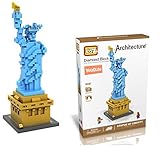 YouCute Loz Micro Blocks,statue of liberty, Small Building Block Set, Nanoblock Compatible (820 pcs)