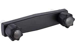 gcbcrit Mobile Home RV Shower Faucet, Shower Faucet for Matco-Norca 8 on Center Valves, 2 Valve 8 inch Wall Mount Shower Valve (Matte Black)