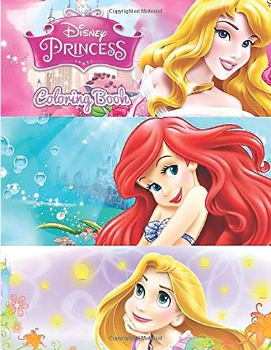 Disney Princess Coloring Book: Children's Colouring Book has fantastic images of all the Disney Princess's for you to ... Mulan, Pocahontas, Rapunzel, ... Jasmine, Tiana, Merida and Moana (102Pages) Paperback – 30 Jul 2019