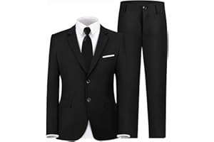 YAVAKOOR Boys Slim Fit Suits for Boy Suit Set Kids Dresswear for Formal Wedding