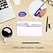 Ohuhu 500#10 Envelopes SELF SEAL Business Envelope Windowless Design, Security Tint Pattern for Secure Mailing, Invoices, Statements & Legal Document, 4-1/8 x 9-1/2 Inches