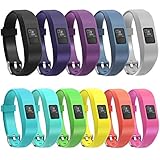 11 Colors Garmin Vivofit 3 Vivofit JR Bands With Secure Watch Clasp , SnowCinda Silicone Replacement Bands for Garmin Vivofit 3 JR