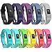 SnowCinda 11 Colors Garmin Vivofit 3 Vivofit JR Bands with Secure Watch Clasp Silicone Replacement Bands for Garmin Vivofit 3 JR