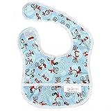 Bumkins Waterproof Starter Bib, Dr. Seuss Cat in The Hat