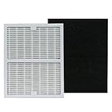 Replacement Idylis A Hepa Filters, Compatible with Idylis AC-2119, IAPC-10-140, IAP-10-100, IAP-10-150 Model # IAF-H-100A, Includes 1 HEPA & 1 Carbon Filters