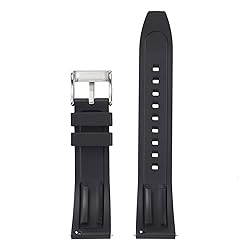 WOUKUP Silicone Watch Bands Quick Release Rubber