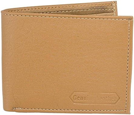 Chromotek Men's Stylish Genuine Leather Wallet - Mens Security Wallet (Brown)