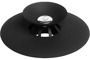 Umbra Flex Drain Stop/Hair Catcher, Black