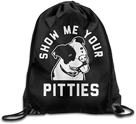 Show Me Your Pitties Funny Pitbull Beam Mouth Backpack Knapsack Fenjaak Customize Funny