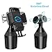 VABSCE Cup Holder Phone Mount, Universal Adjustable Cup Holder Cradle Car Phone Magnetic Mount
