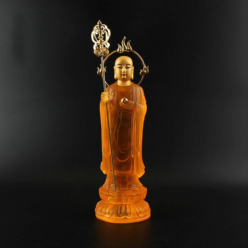 aasdf Home Decor Ornament Figurine Jizo Bodhisattva Resin Buddha Statue, Bodhisattva Delicate Buddhi