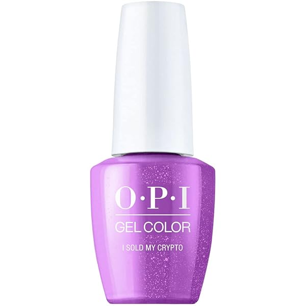 OPI GEL COLOR, I SOLD MY CRYPTO, PURPLE GEL NAIL POLISH, ME MYSELF SPRING ‘23 COLLECTION, 0.5 FL OZ.
