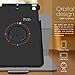 New iPad 9.7 inch 2017 / iPad Air / iPad Air 2 Case, rooCASE Orb Folio 360 Rotating Stand Leather Case with Auto Sleep Wake for Apple iPad 9.7 inch 2017 /iPad Air / iPad Air 2, Black