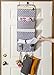 Hanging Wall Organizer - Hangs Over The Door for Storage of Files, Office Supplies, Paper, Supplies - Fabric Pockets, Easy Organization Hanger for Offices, Closets, Baby Rooms, Toys, Families, Filing