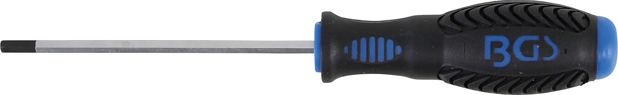 BGS 8629-5 | Screwdriver | internal Hexagon 4 mm | Blade Length 100 mm