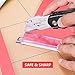 Utility Knife, BIBURY Multipurpose Carpet Knife, Double Cutter Head,Box Cutter with 10 Replaceable SK5 Stainless Steel Blades, Belt Clip,Quick Change and Safely Lock-Back Design (Black)