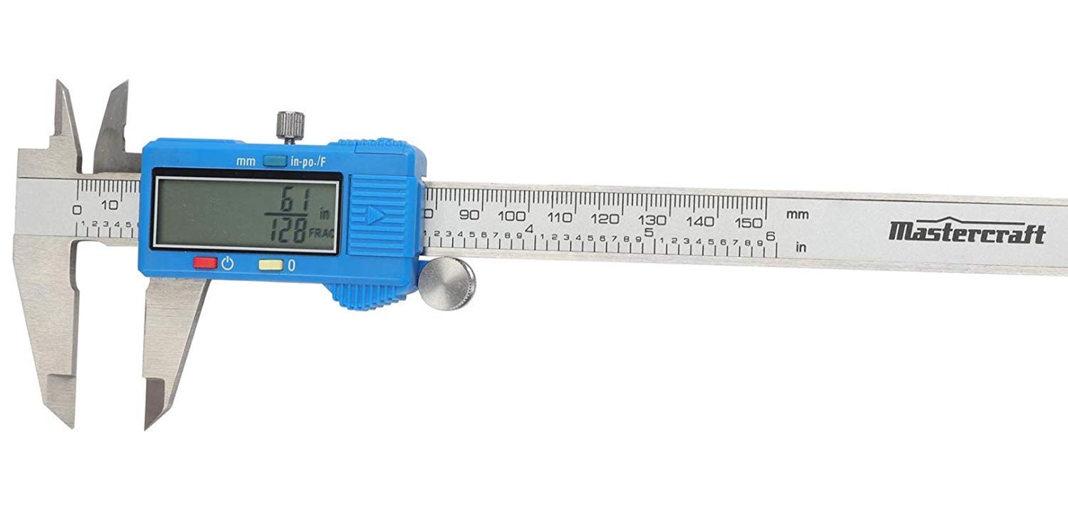 Mastercraft 6 Inch Digital Caliper W Lcd Display Amazon Ca Industrial Scientific