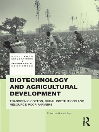 Amazon Com Biotechnology And Agricultural Development