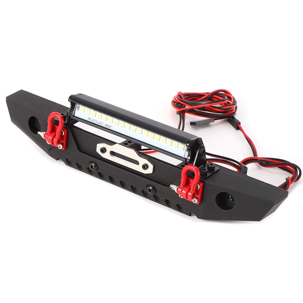 Durable Metal RC Bumper, Anti-Collision Front Bumper for 1/10 RC Crawler Car – Protective Bumper for RC Enthusiasts, Hobbyists, and Competitive Racers