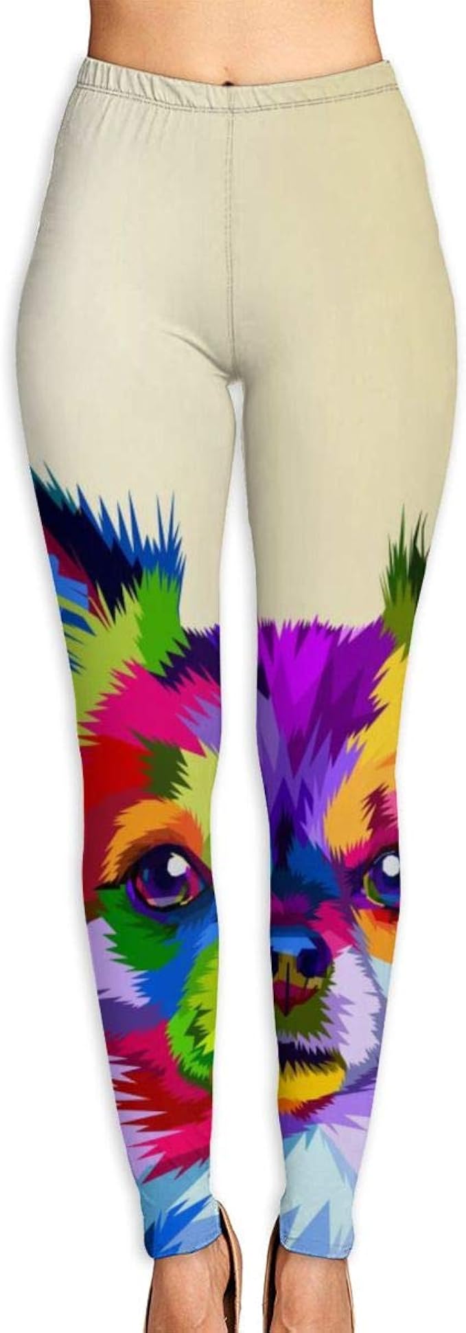 Amazon.com: Ayf-S478 Colorful Chihuahua Dog Women's Yoga Pants Sports