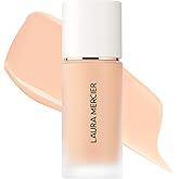 Real Flawless Weightless Perfecting Waterproof Foundation, Medium Coverage Foundation, Buildable Coverage, 12 HR wear, Non-comedogenic, 1oz