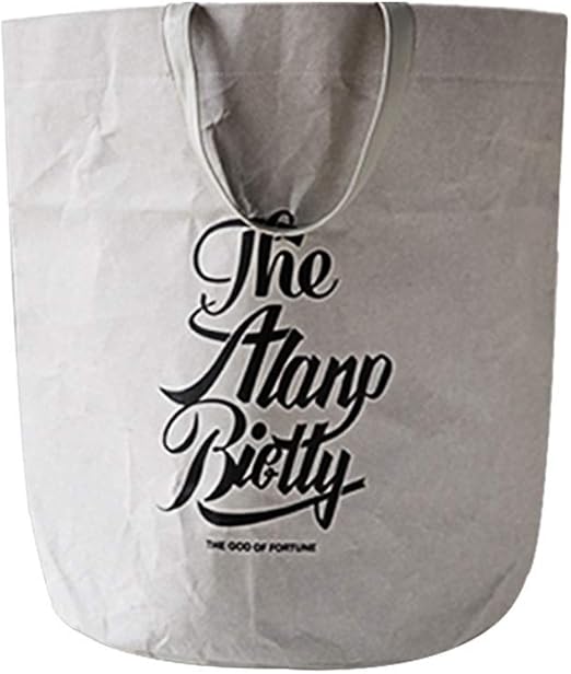 Cesto de la ropa Papel Kraft lavandería cestas cesto de Lavado de