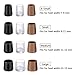 12 Pairs High Heel Protectors Heel Repair Caps Rubber Heel Stoppers Covers to Repair Shoe Reduce Noise Perfect for Any Wedding or Event Protecting Heels from Grass, Gravel, Bricks, and Cracks (4 Size)