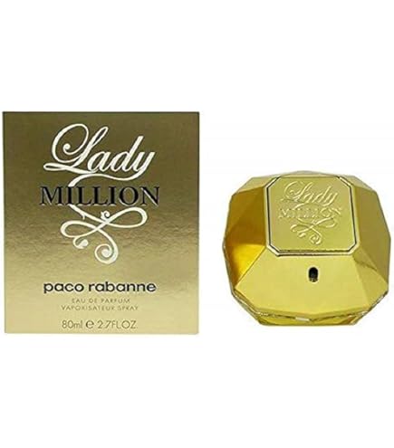 Amazon.com : Lady Million by Paco Rabanne Eau De Parfum Spray 2.7