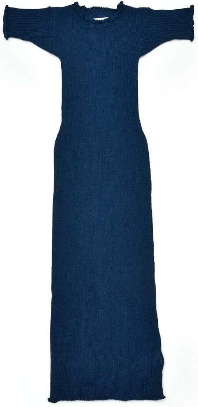 Mm6 Maison Margiela エムエム6 メゾン マルジェラ S32cu0010 ショートスリーブ ニットワンピースレディース 18年秋冬 Xs ブルー ワンピーススーツ 通販 Amazon