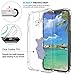 iPhone X Case, JAHOLAN Amusing Whimsical Design Clear Bumper TPU Soft Case Rubber Silicone Skin Cover for Apple iPhone X - Purple Hippo