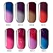 Modelones Gel Nail Polish Set - Soak Off UV LED 8 Tiny Bottles Gift Box