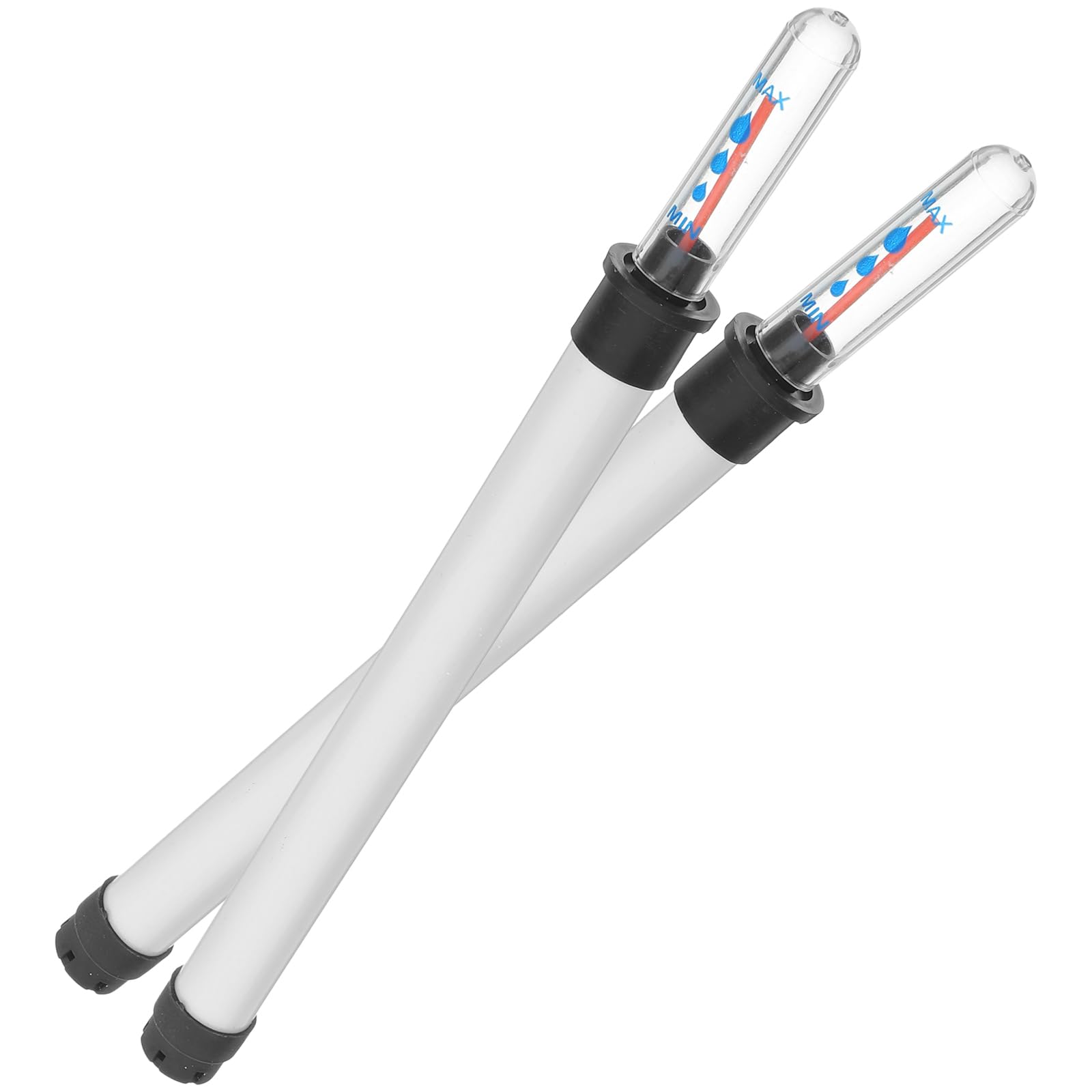 DECHOUS Pack of 2 Water Level Indicators for Plants Pots Greenhouses Pots Water Lack Reminders Tank Water Level Meter Hydroponic Planter Water Level Buoy Display