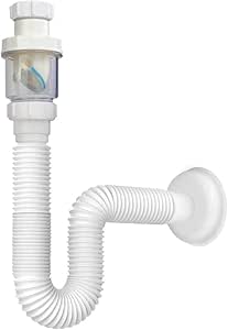 Vataler - Tubo de desagüe Universal Extensible de 42 Pulgadas para