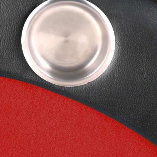 84" 10 Player Texas Hold'em Folding Poker Table Top Red with Carrying Bag