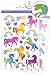 2 Packs Shiny Unicorn Stickers with Foil Accents, Sparkle Glitter Unicorn Stickers, Unicorn Scrapbook Stickers, Unicorn Craft Stickers, Embellishments 3D Dimensional, Pop-up