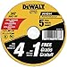 DEWALT Cutting Wheel, General Purpose Metal Cutting, 4-1/2-Inch, 5-Pack (DW8062B5) primary