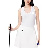 Lacoste Womens Sport Ultra Dry Rib Knit Sport Tank Top