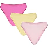 Negative Underwear – Cotton Thongs for Women – Minimal, Comfortable, Invisible Under Clothes - 3 Pack
