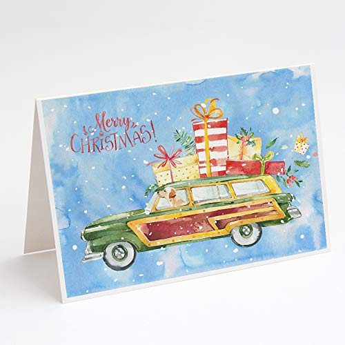 Caroline's Treasures CK2459GCA7P Merry Christmas Labrador Retriever Yellow Gree…