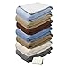 Biddeford Comfort Knit Natural Sherpa Electric Heated Blanket Twin Blue