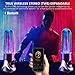 Water Dancing Bluetooth Speaker,Led Colorful Night Lights and Water Fountain Show Wireless Device for iPhone 11/Max/XR,Android Phone,Computer,Tablets and Pad Dancing or Home Decor (Silver Black)