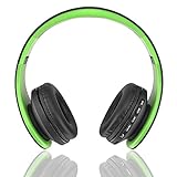 Over the ear Andoer Wireless Bluetooth Headphone w/ Mic Stereo Bluetooth 4.1 Headset 3.5mm Wired Earphone MP3 Player TF Card FM Radio Hands-free for iPhone Samsung Laptop Notebook