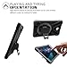 ZenRich Galaxy Tab A 10.1 Case 2016, SM-T580/T585/T587 Case zenrich Shockproof Rotating Kickstand Hand Strap Shoulder Strap for Galaxy Tab A 10.1 Inch Tablet (No S Pen Version),Black