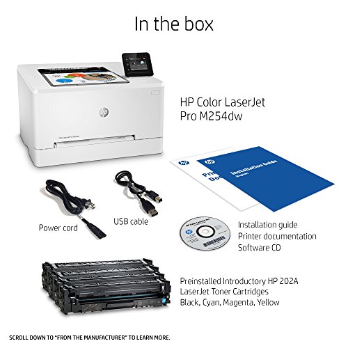 HP-LaserJet-Pro-M254dw-Wireless-Color-Laser-Printer