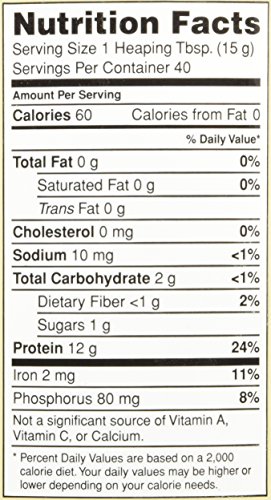 Nutribiotic Organic Rice Protein, Plain ,600gms